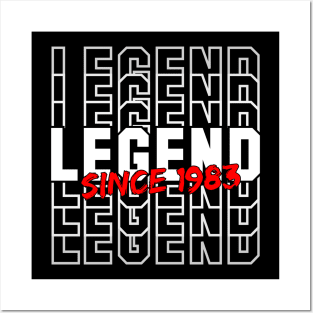 Legend Since 1983 Posters and Art